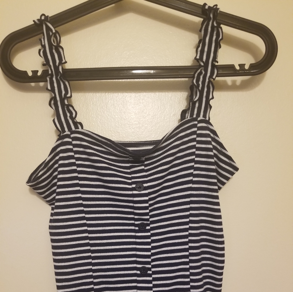 Aeropostale striped tank sz medium